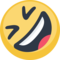 Rolling on the Floor Laughing emoji on Facebook